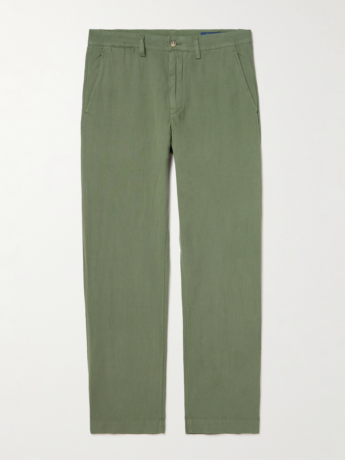 Polo Ralph Lauren Straight-Leg Linen and Cotton-Blend Trousers UK/US 36