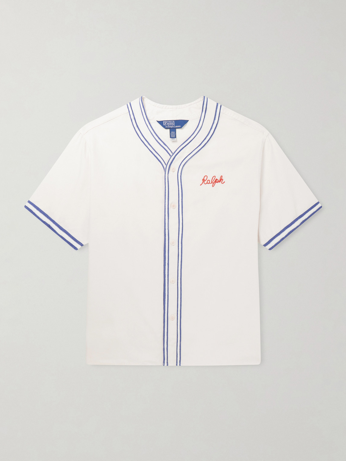Polo Ralph Lauren Logo-Embroidered Printed Cotton Shirt - Men