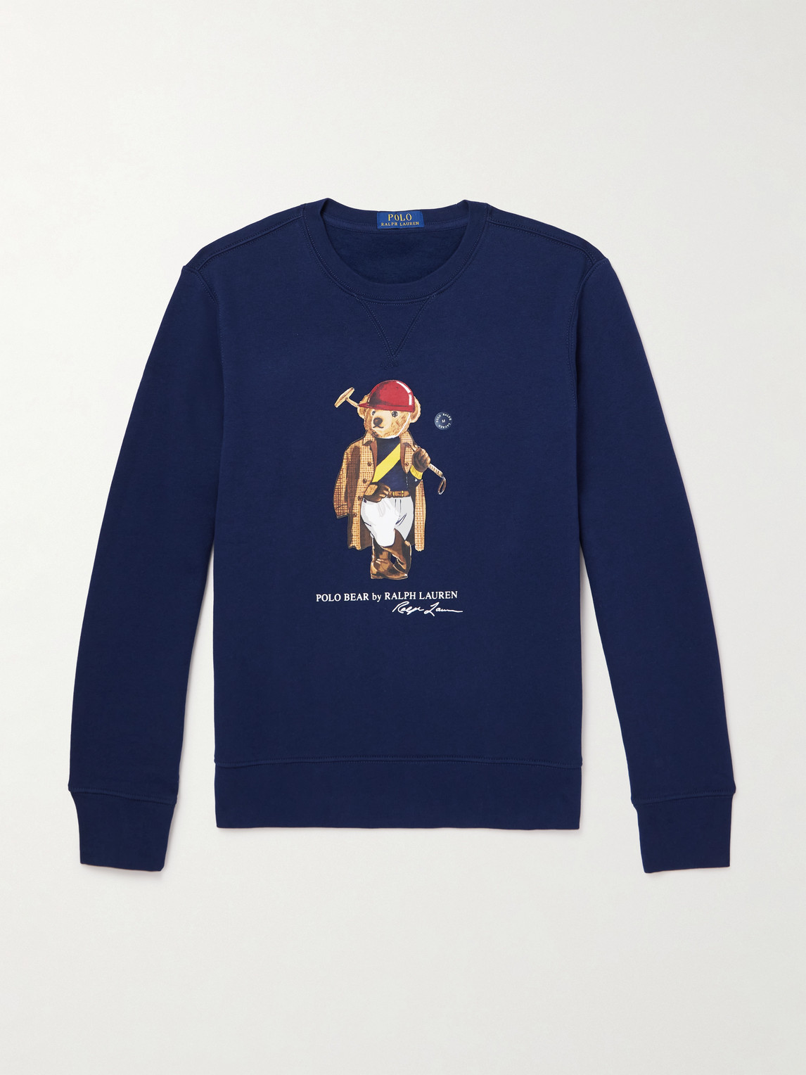 Polo Ralph Lauren Printed Cotton-Blend Jersey Sweatshirt - Men