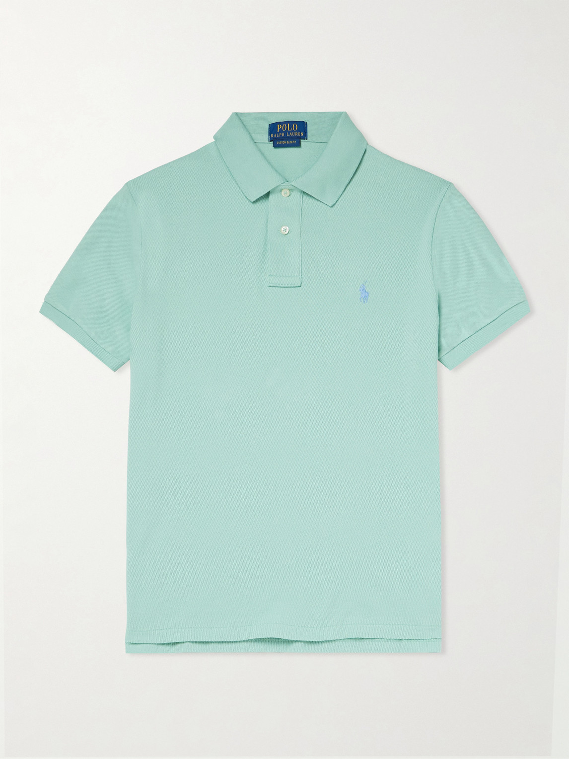Polo Ralph Lauren Logo-Embroidered Cotton-Piqué Polo Shirt - Men
