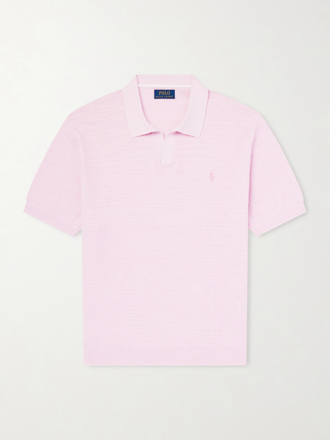 Polo Ralph Lauren Cotton and inen-Blend Piqué Polo Shirt - Men