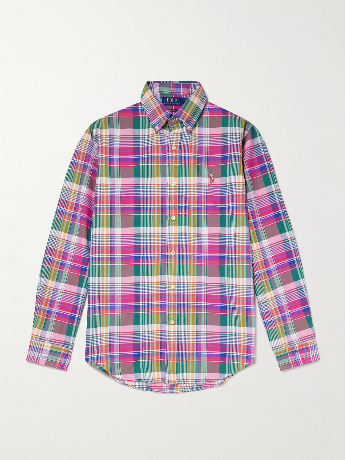 Polo Ralph Lauren Logo-Embroidered Checked Cotton-Flannel Shirt - Men