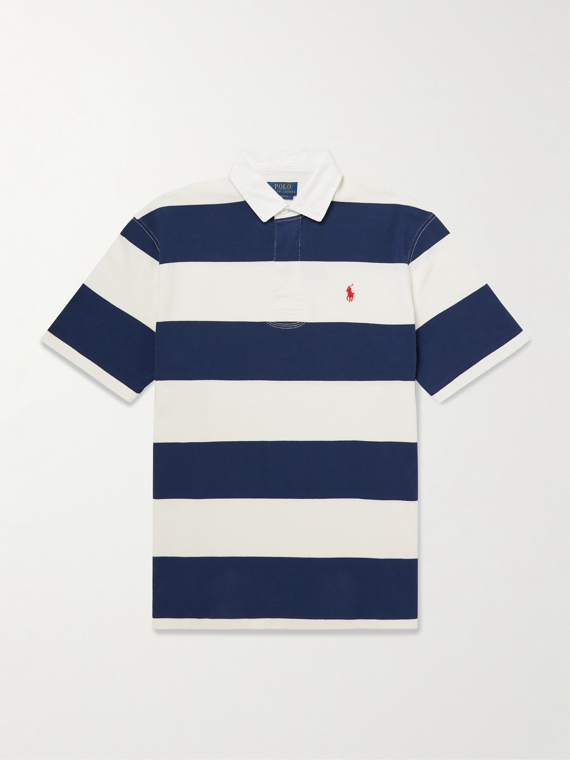 Polo Ralph Lauren Striped Cotton-Jersey Polo Shirt - Men