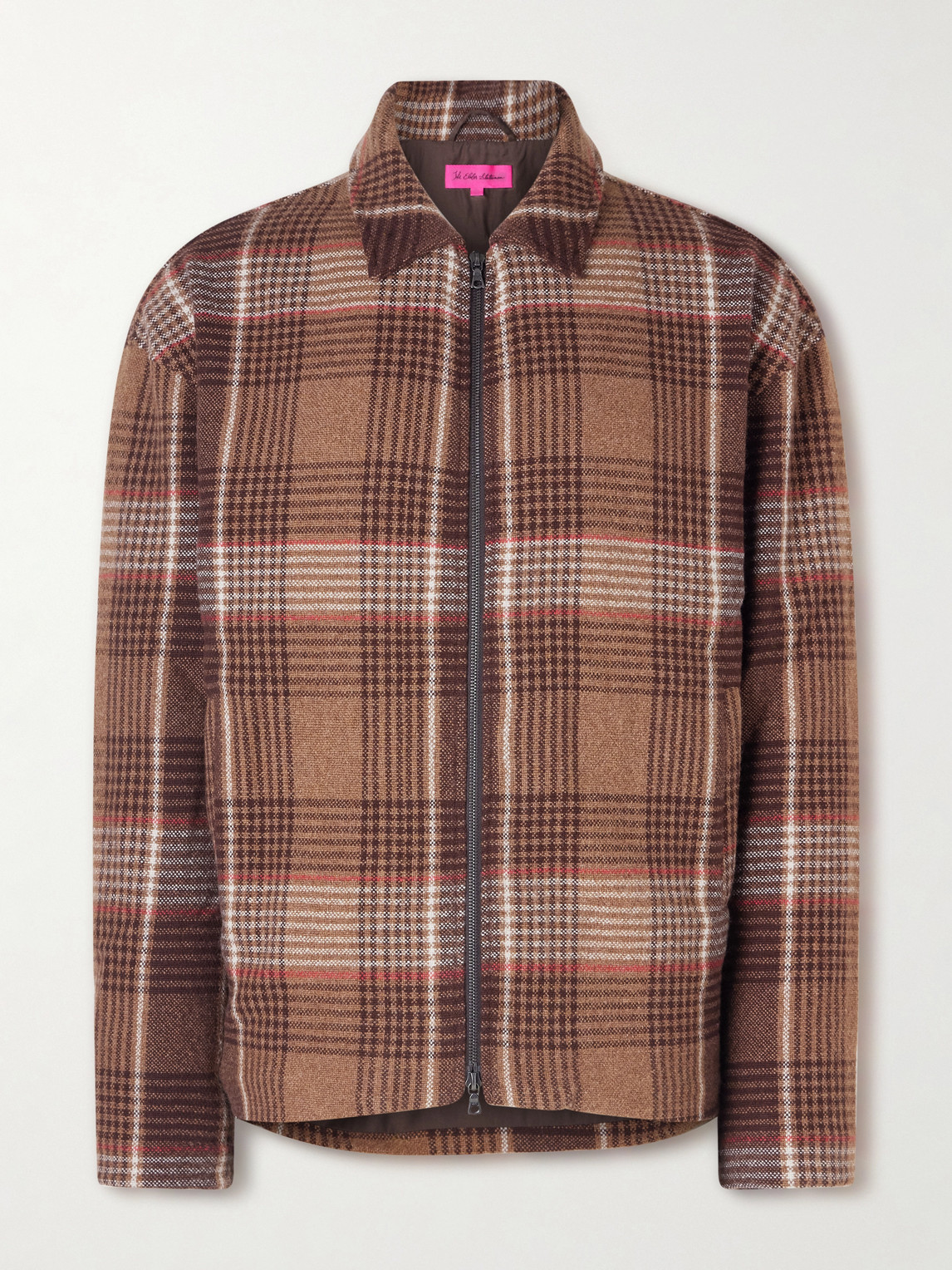 The Elder Statesman Checked Cashmere Jacket - Men