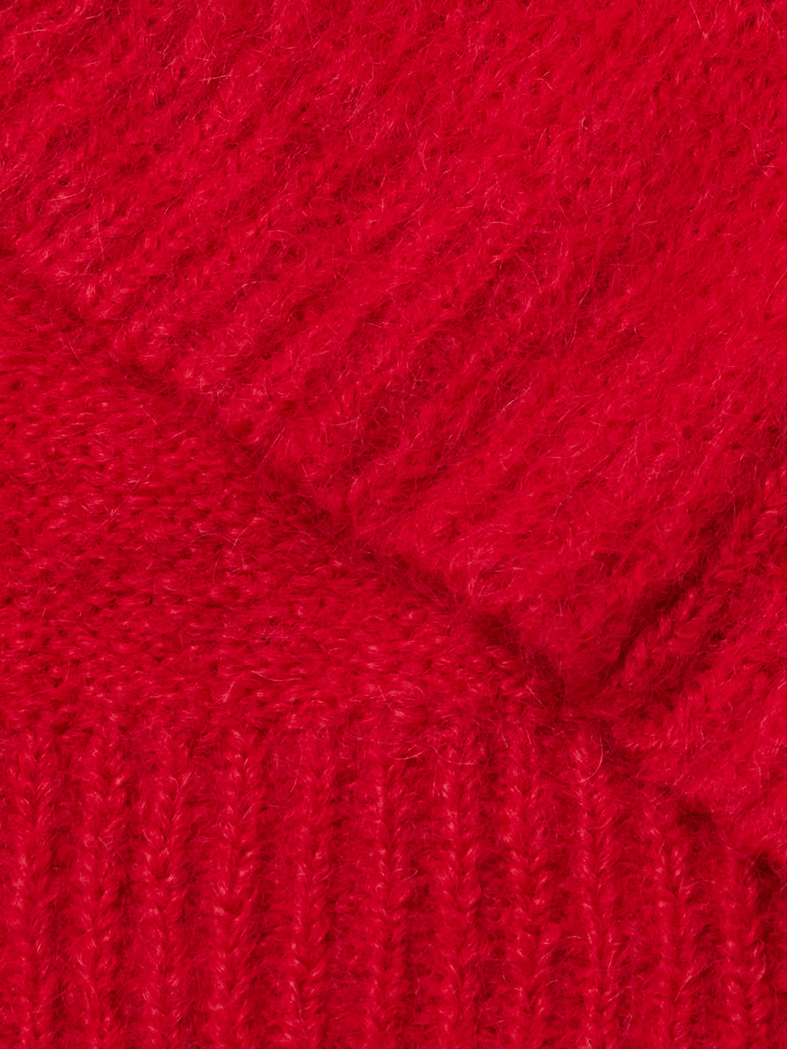 The Elder Statesman - Thistle Brushed Suri Alpaca-blend Sweater - Men - Red - S 