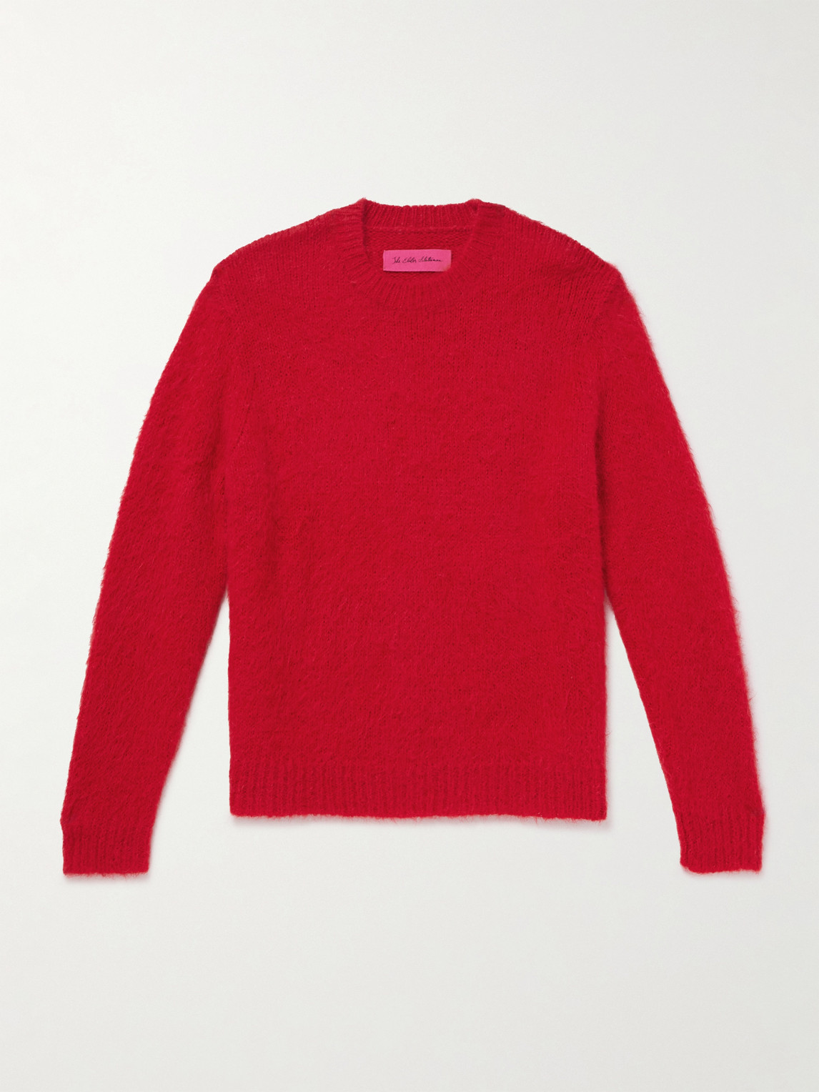 The Elder Statesman Thistle Brushed uri Alpaca-Blend weater - Men