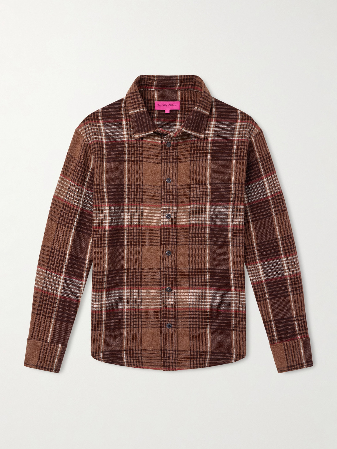 Checked Cashmere hirt - Men