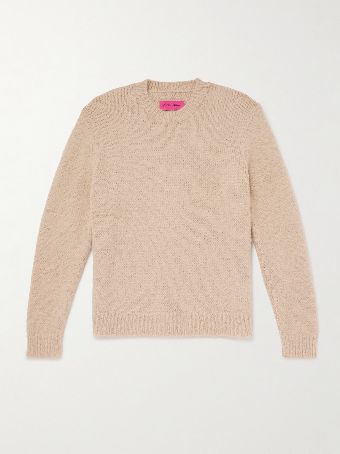 Thistle Brushed uri Alpaca-Blend weater - Men