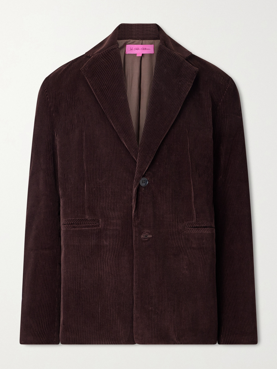 The Elder Statesman Cotton-Corduroy Blazer - Men