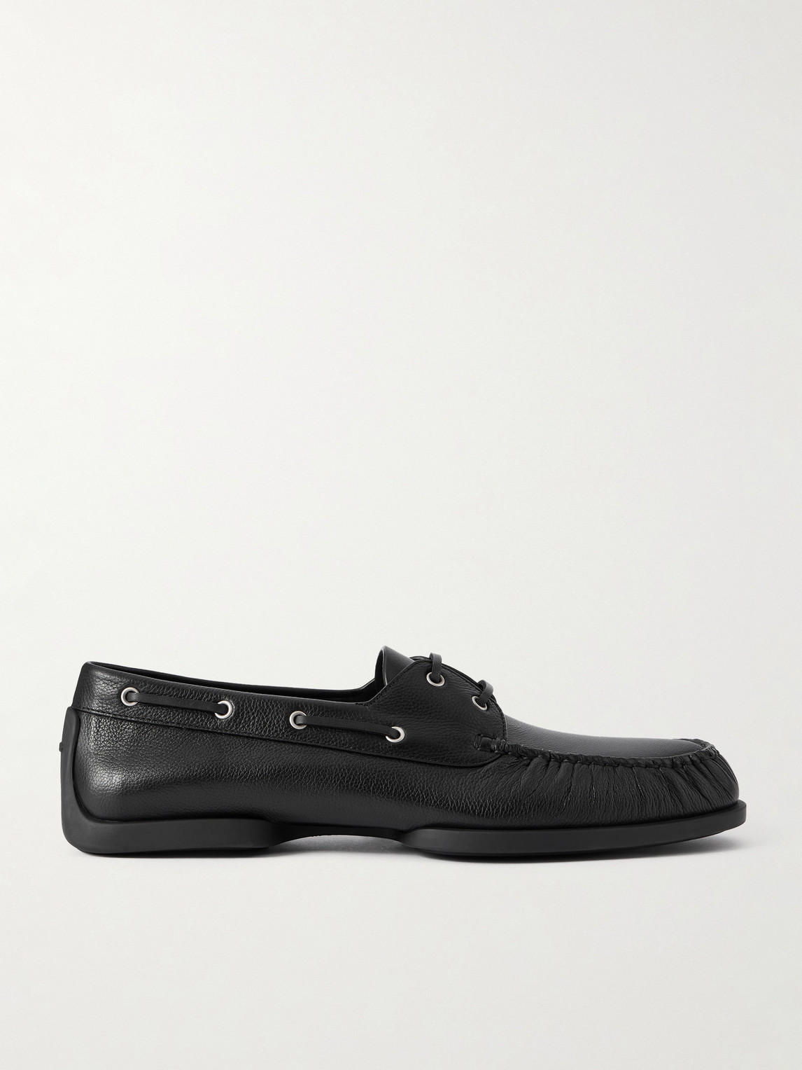 Jil Sander Leather Boat Shoes - Men