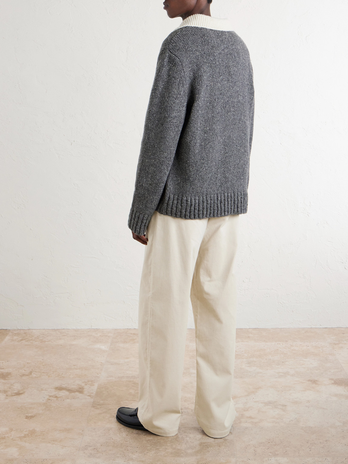 Gardian Wide-Leg Cotton- Corduroy