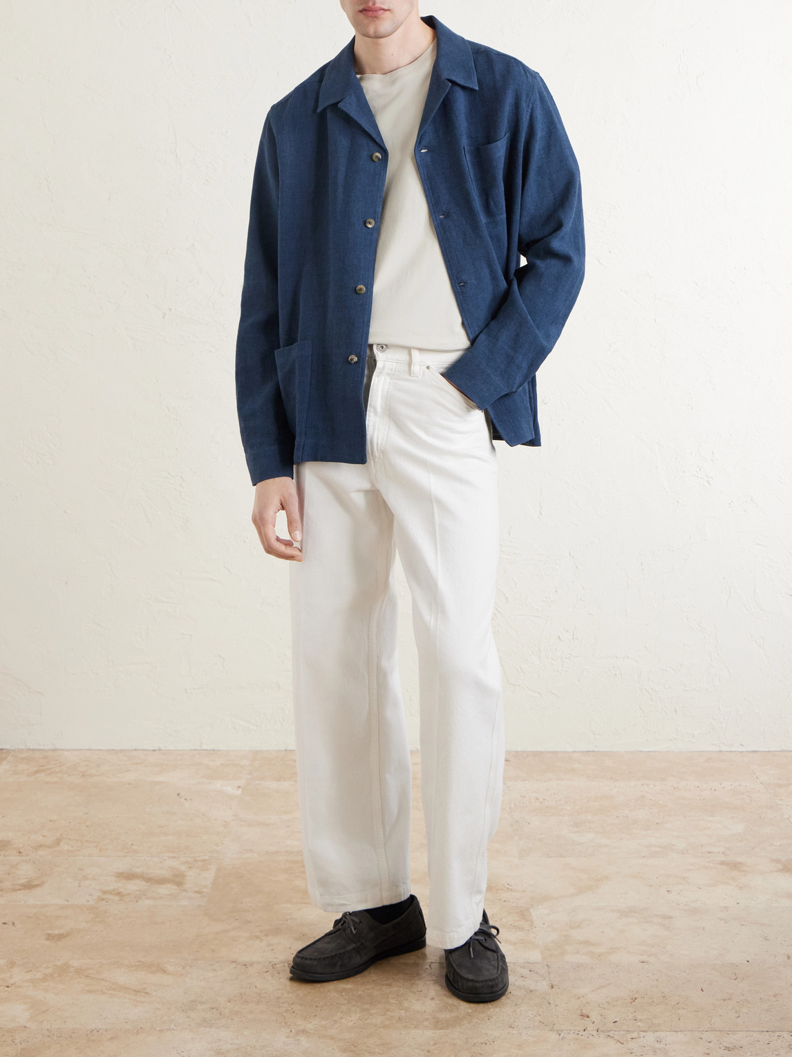 And Wool-Blend Jacket