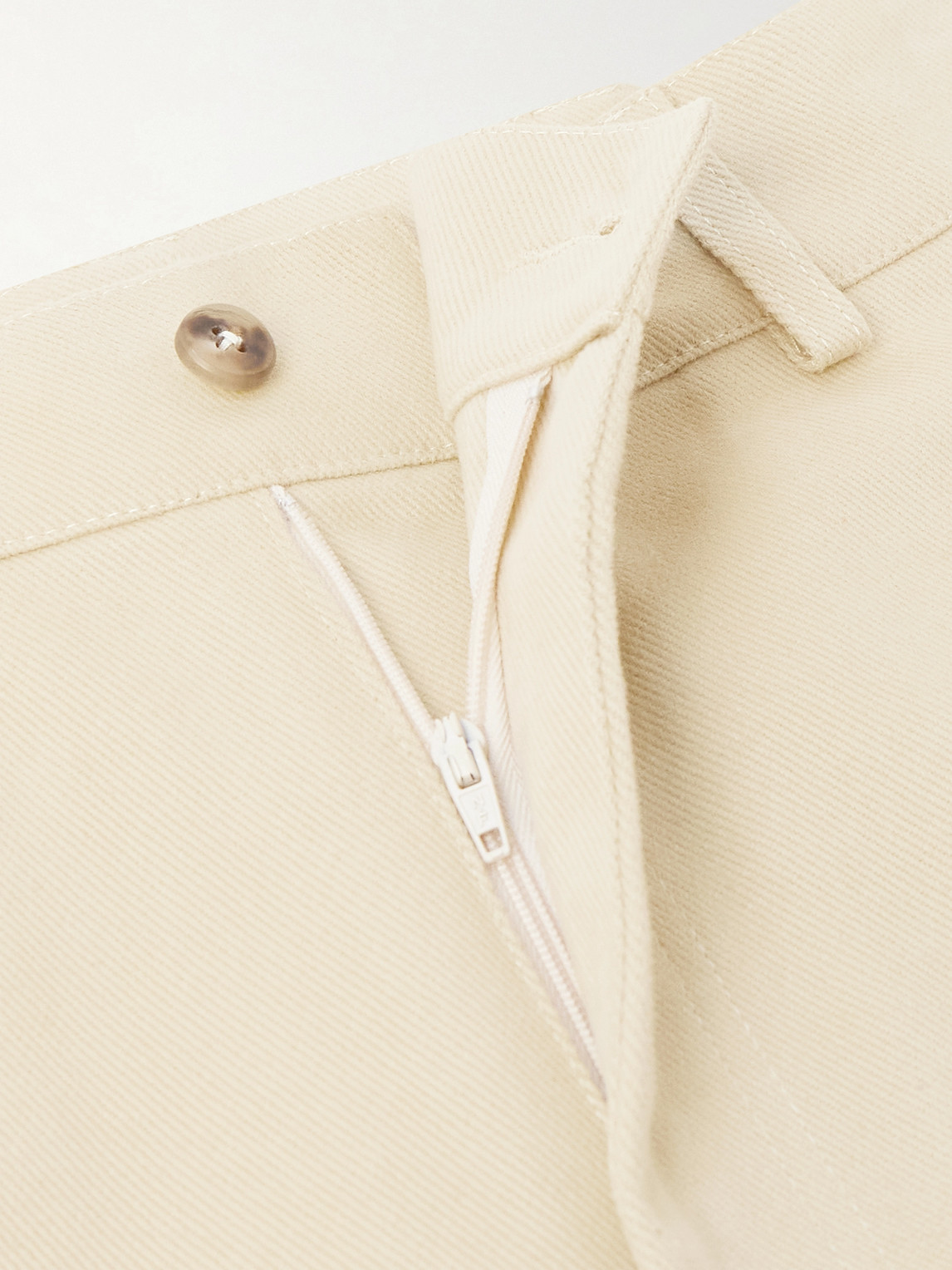 Balloon Tapered Cotton-Drill Trousers
