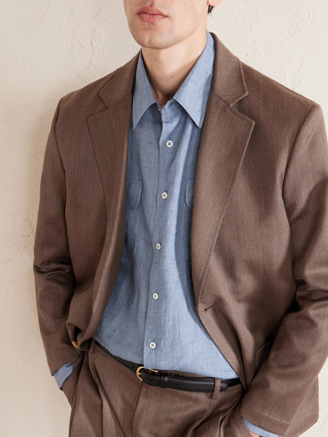 Chambray Linen Shirt