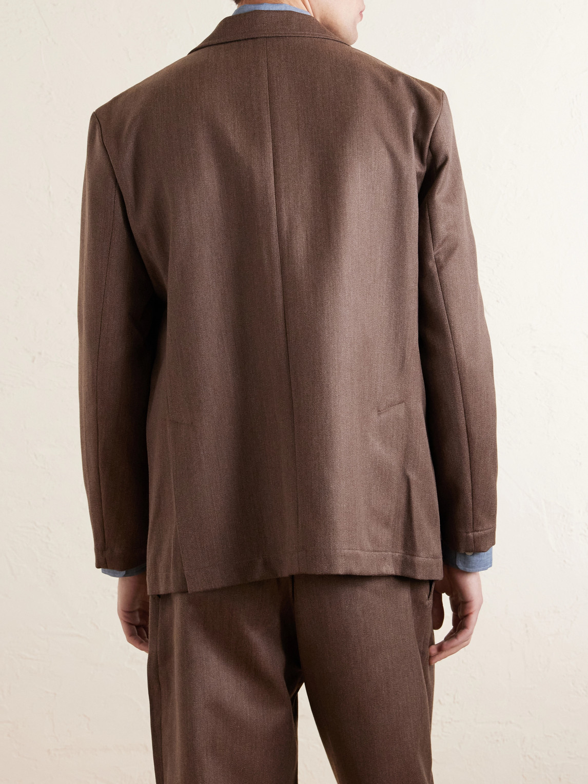 Writers Wool And Cotton-Blend Suit Jacket