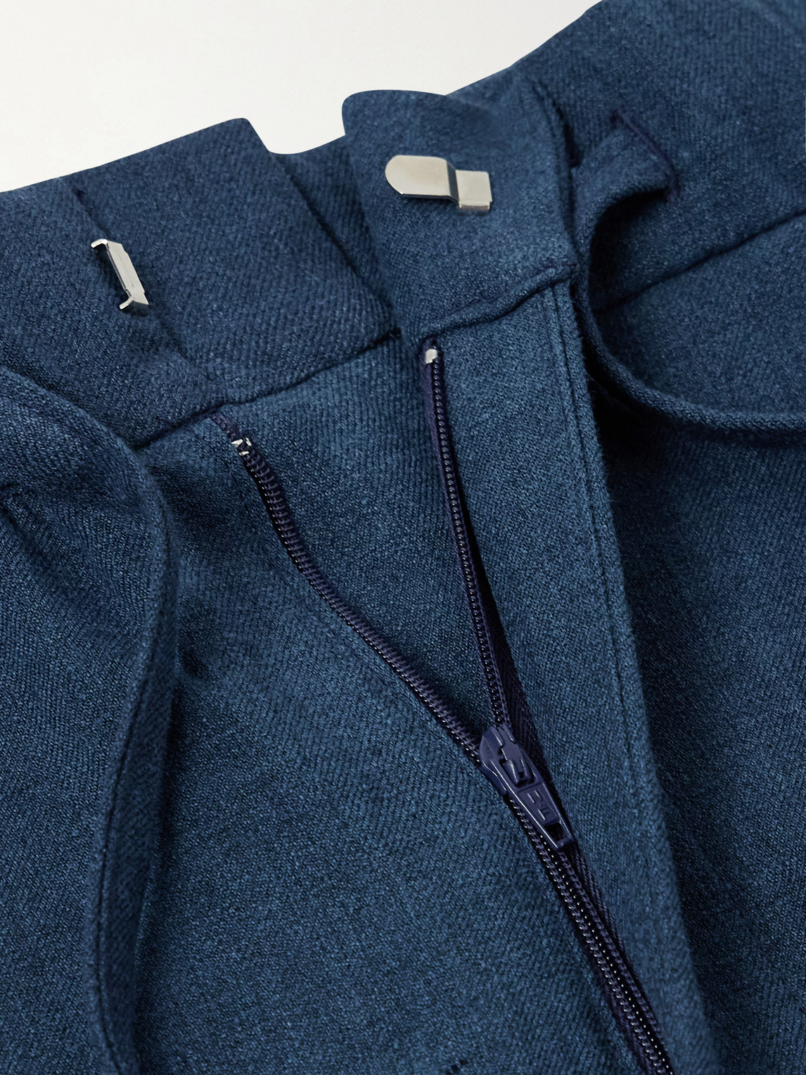 Lounge Straight-Leg Linen And Wool-Blend Suit Trousers