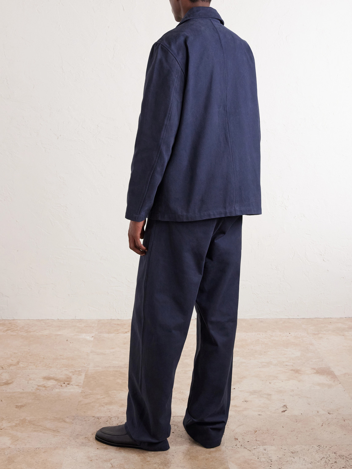 Traveler Cotton-Twill Suit Jacket