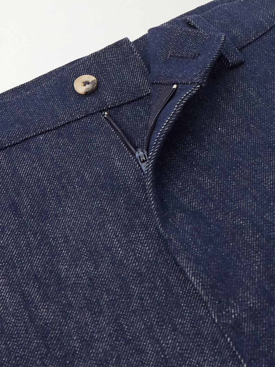 Balloon Tapered Denim Trousers
