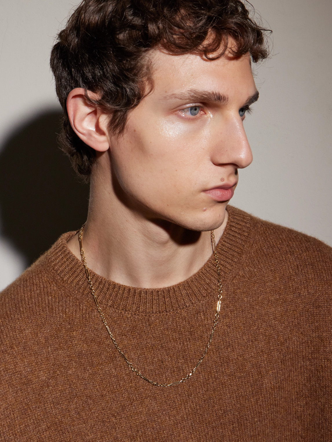 Foundrae Fine Mixed Clip Chain 18-karat Gold Necklace In Gold