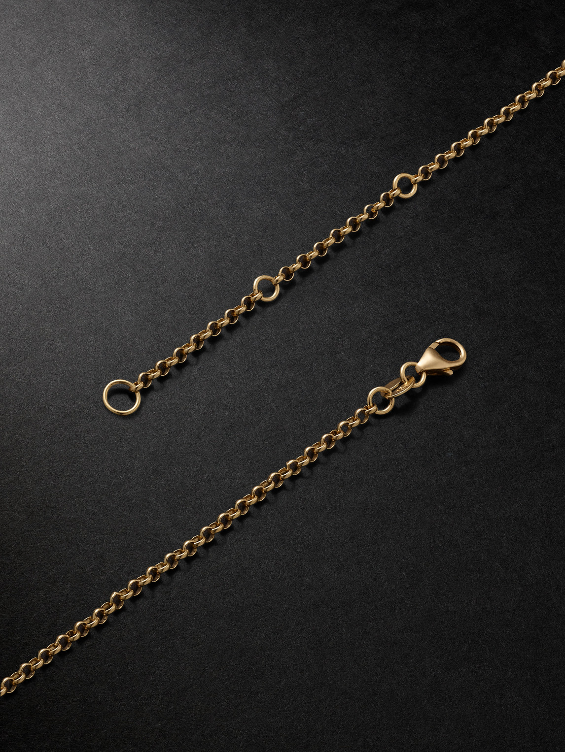 Foundrae Small Graduating Belcher 18-karat Gold Chain Necklace In Gold