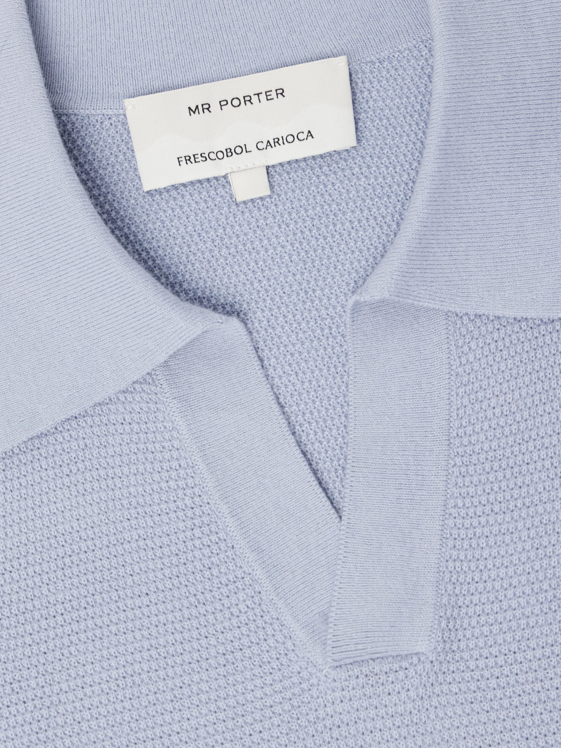 Rino Knitted Cotton Polo Shirt