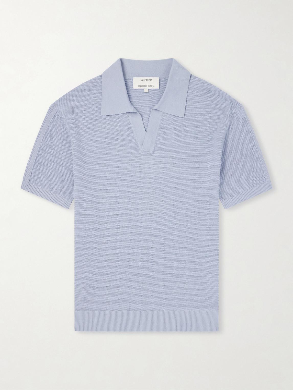 Frescobol Carioca Rino Knitted Cotton Polo Shirt - Men