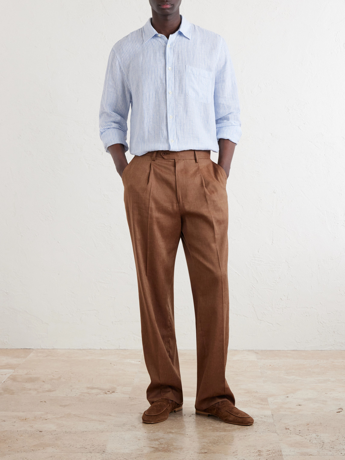 Linen Shirt Striped