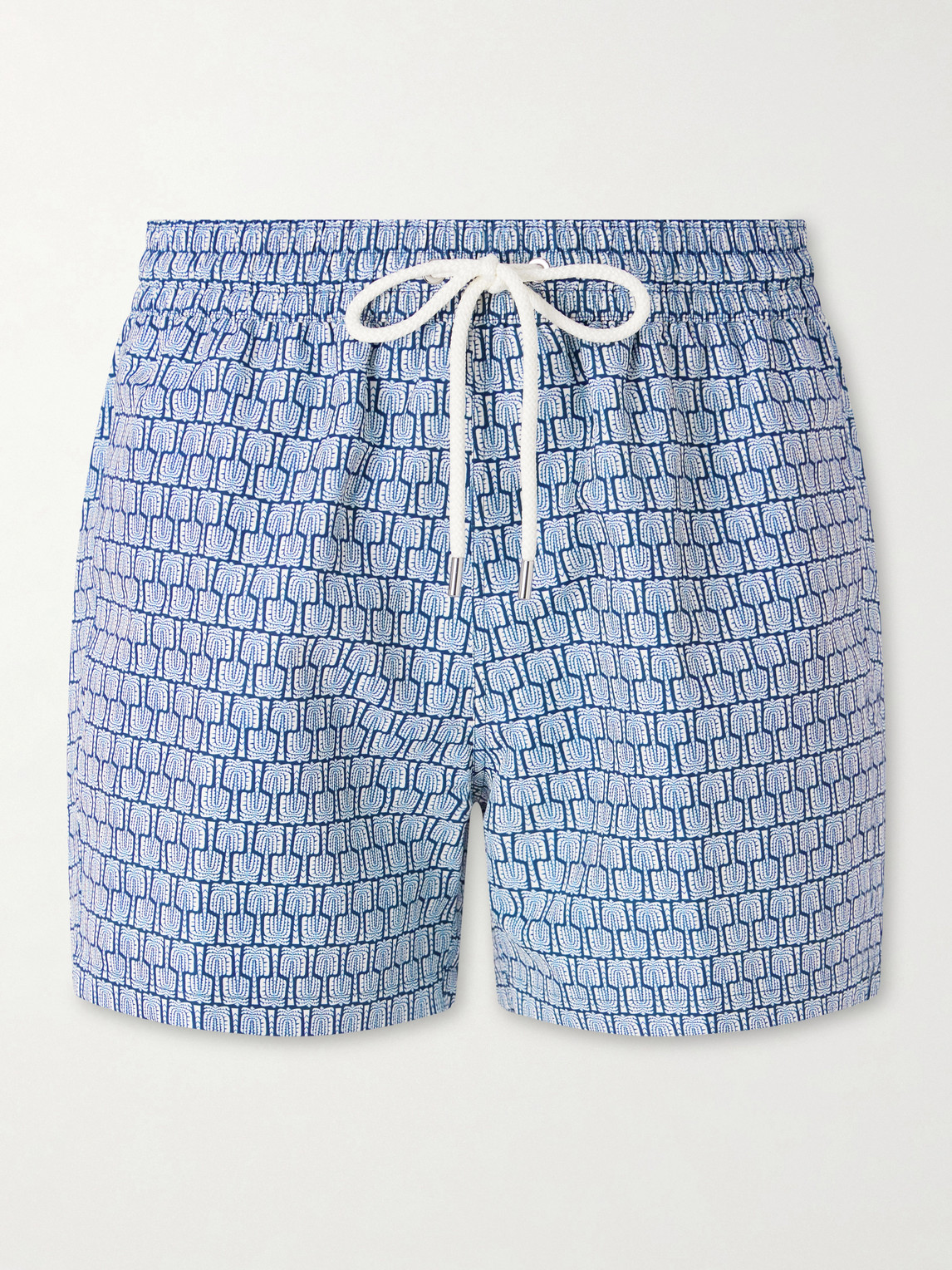 Frescobol Carioca Rio Straight-Leg Mid-Length Printed Recycled Swim Shorts - Men | Thumbnail 4 Frescobol Carioca Rio Straight-Leg Mid-Length Printed Recycled Swim Shorts - Men | Thumbnail 4