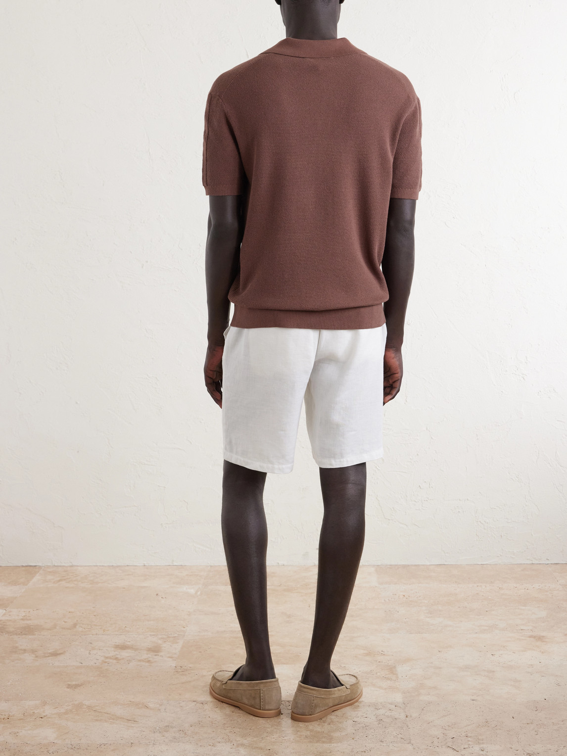 Rino Knitted Cotton Polo Shirt