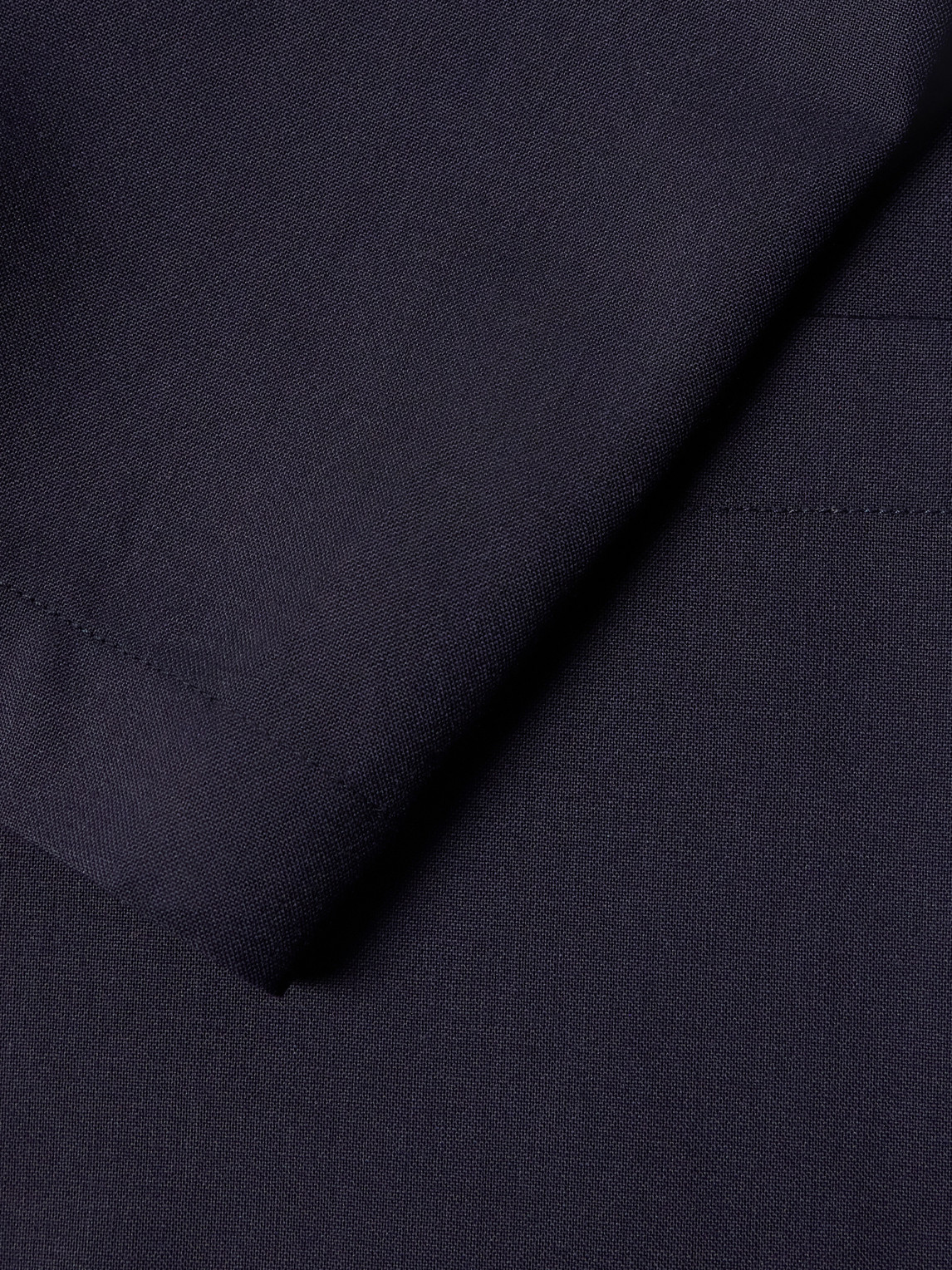Double-Breasted Wool Suit Jacket