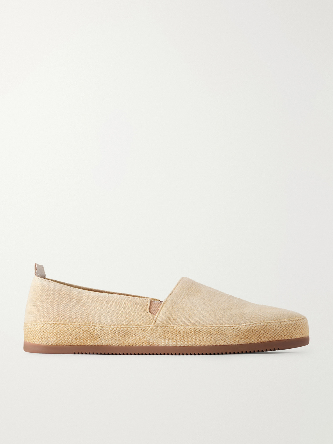 Mulo Canvas Espadrilles In Animal Print