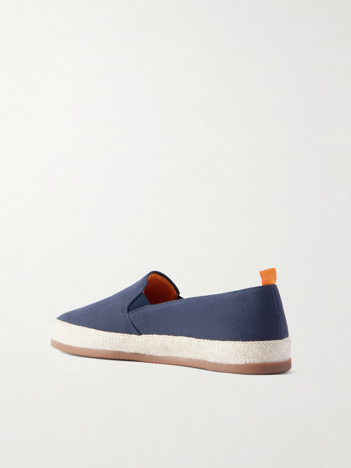Mulo Canvas Espadrilles In Blue