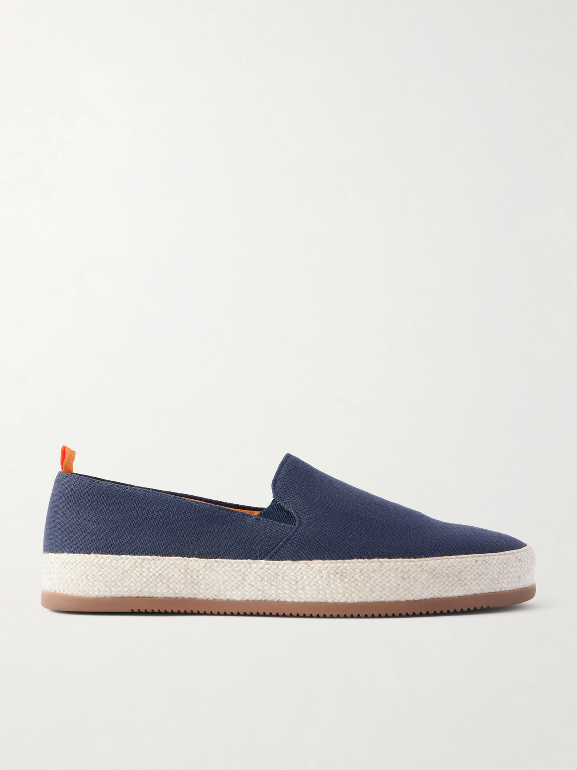 Mulo Canvas Espadrilles In Blue