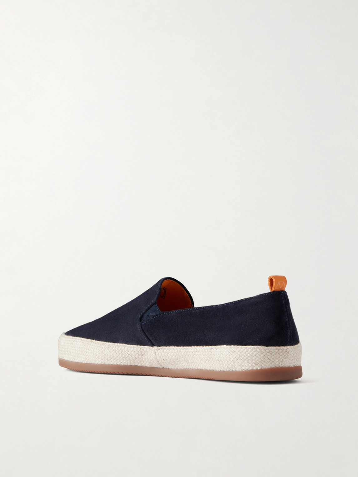 Mulo Weekender Suede Espadrilles In Blue