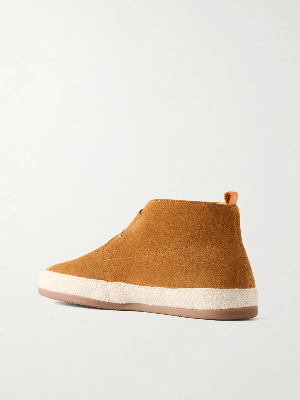 Mulo Suede Desert Boots In Brown