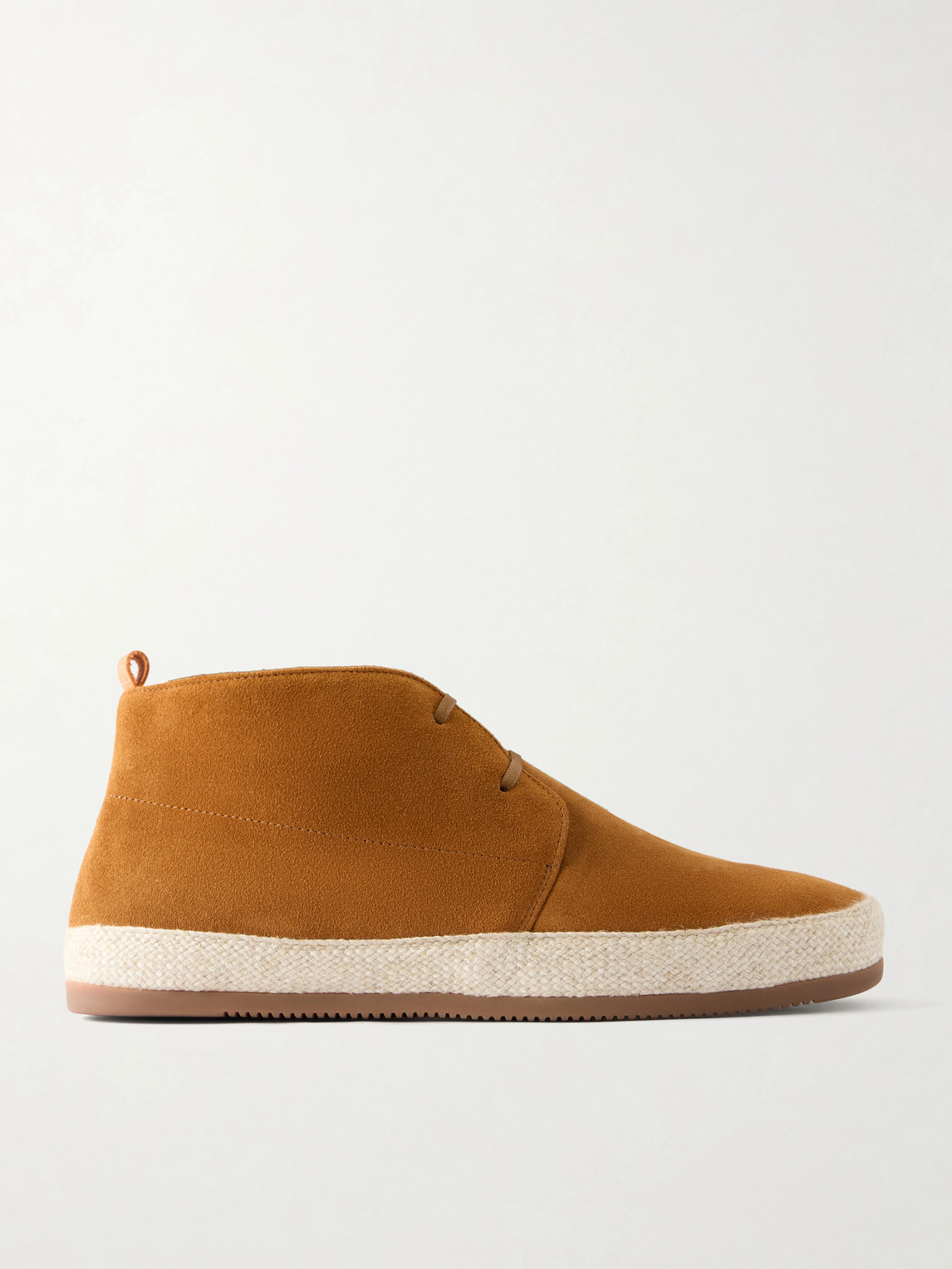 Mulo Suede Desert Boots In Brown