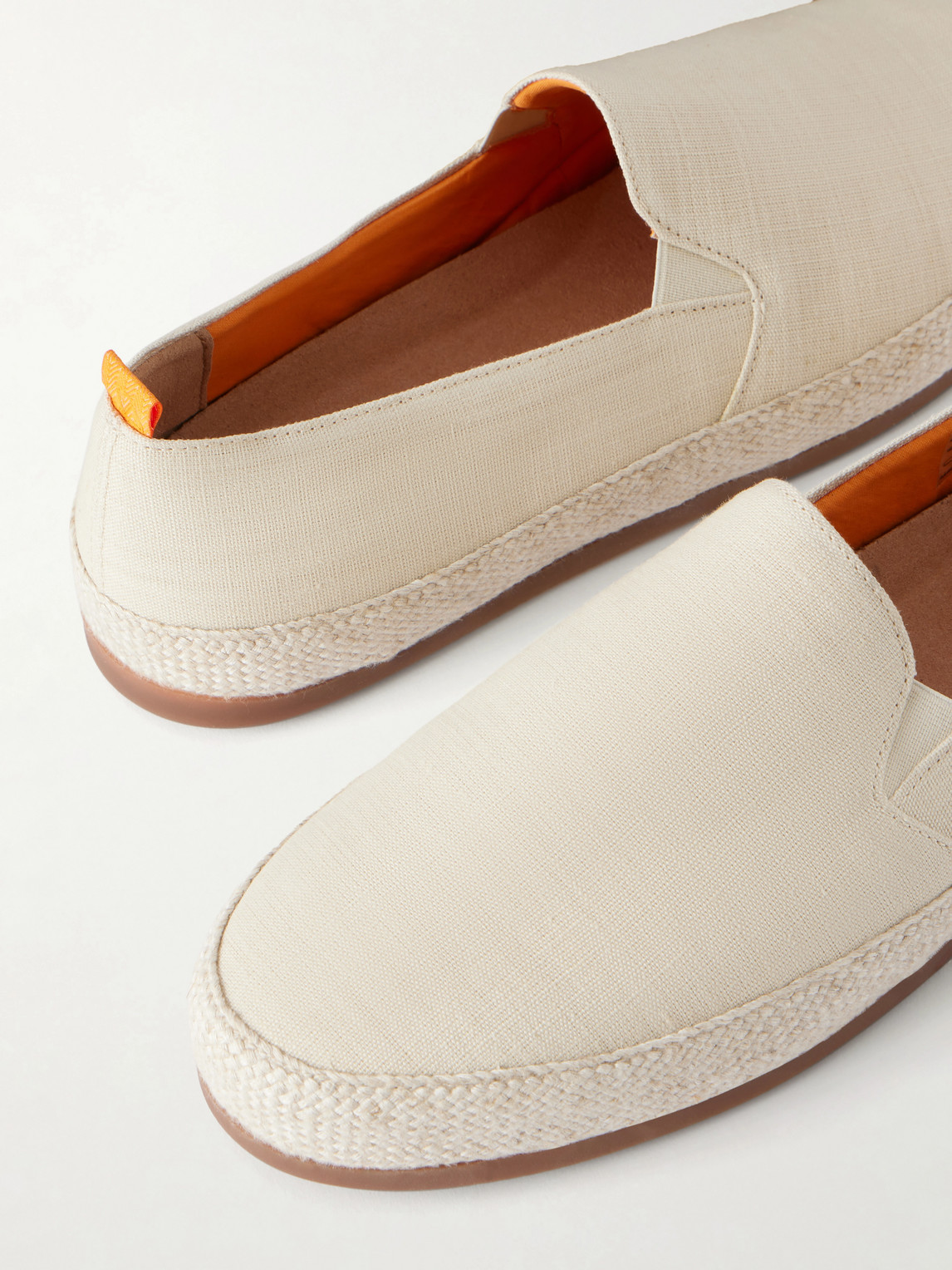 Mulo Weekender Canvas Espadrilles In Neutral