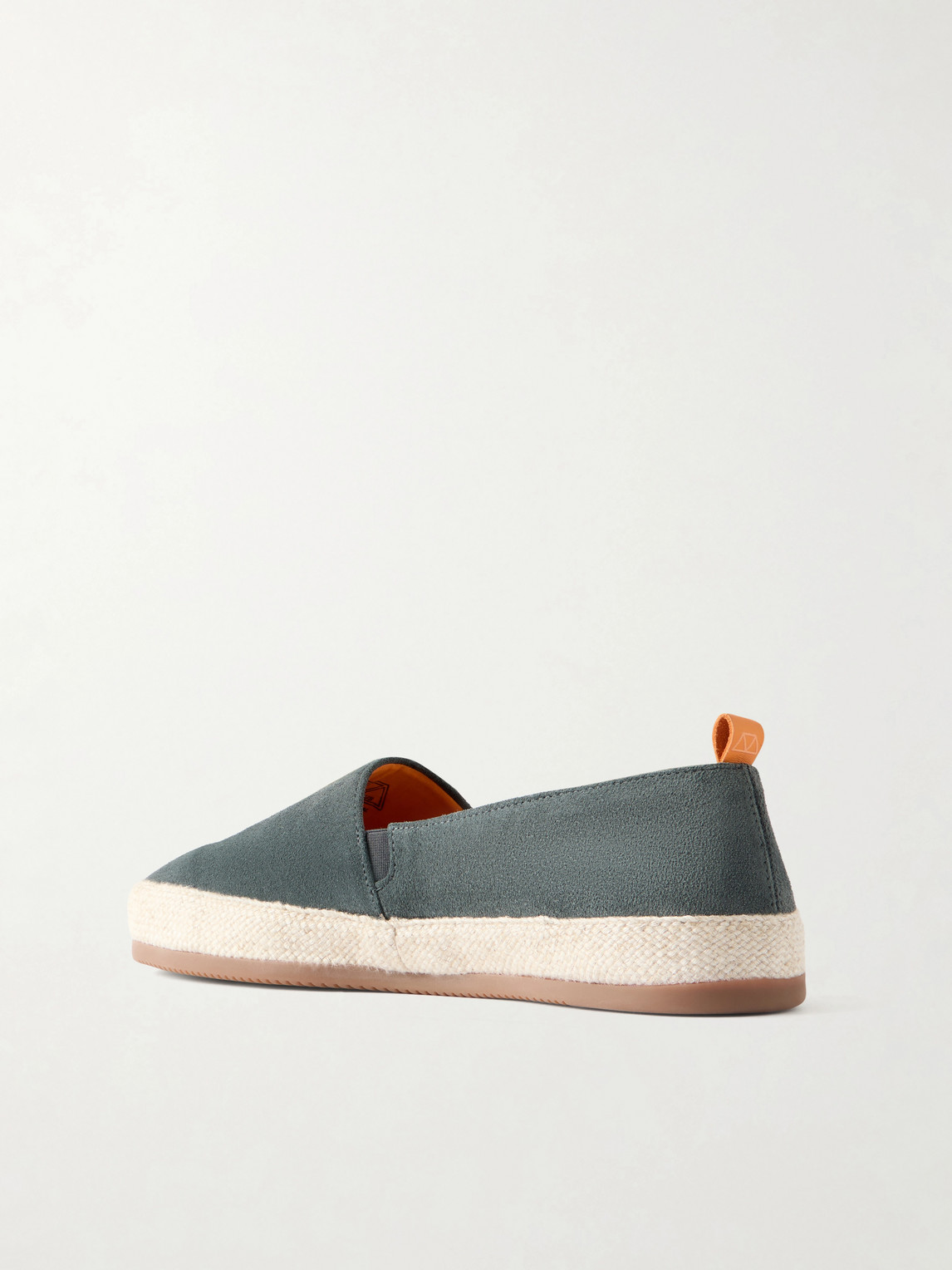 Mulo Suede Espadrilles In Blue