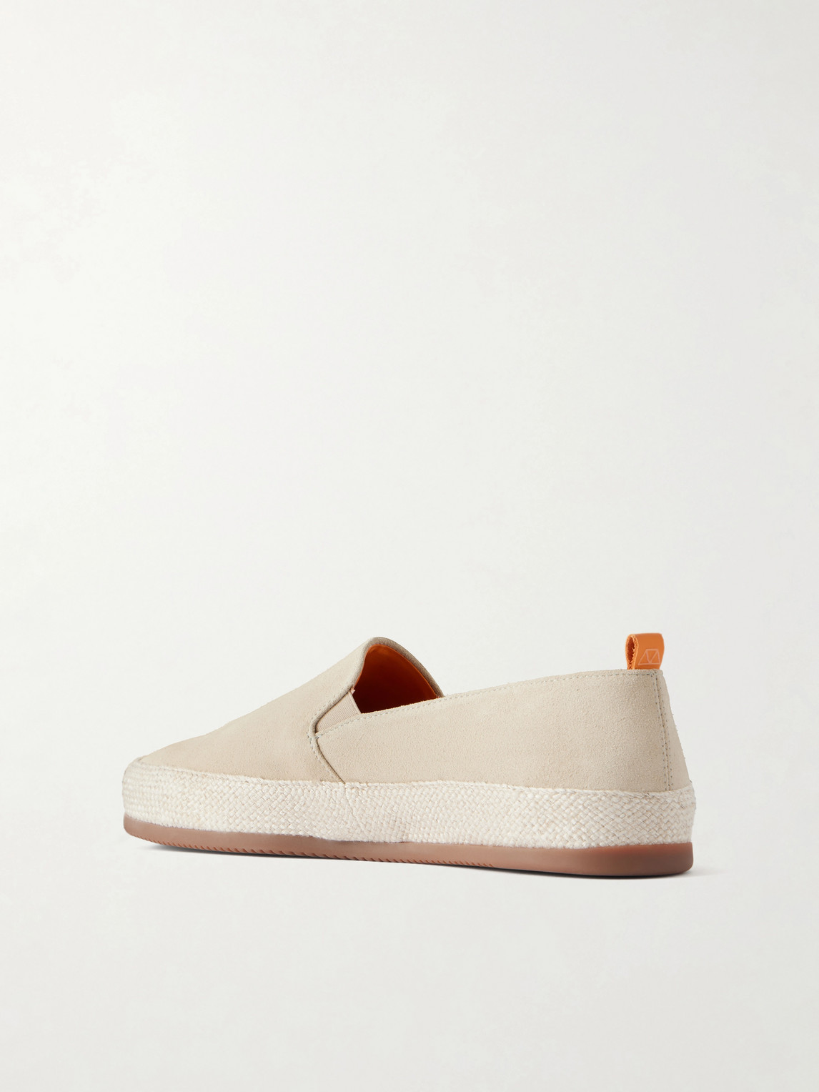 Mulo Weekender Suede Espadrilles In Neutral