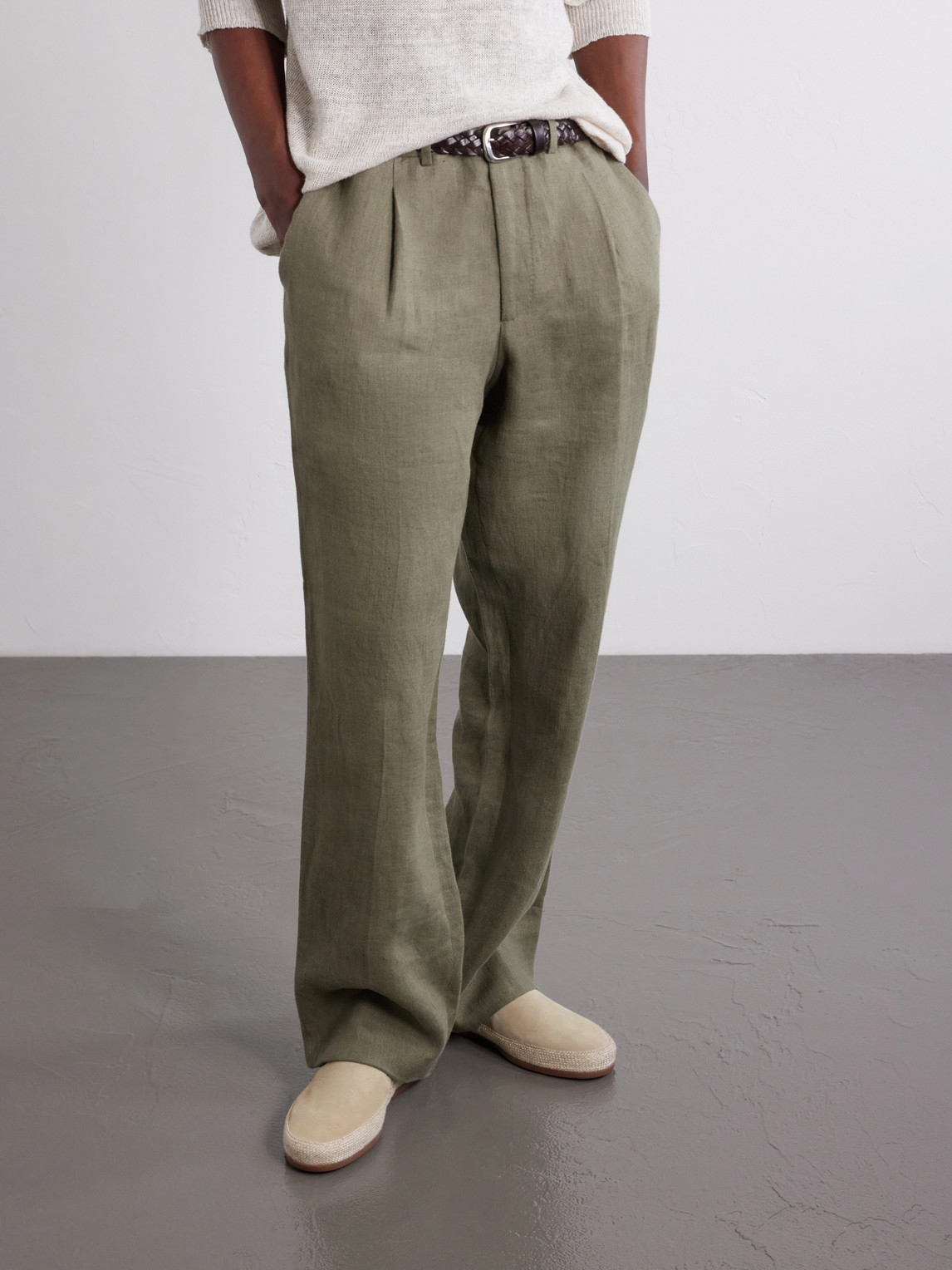 Mulo Weekender Suede Espadrilles In Neutral