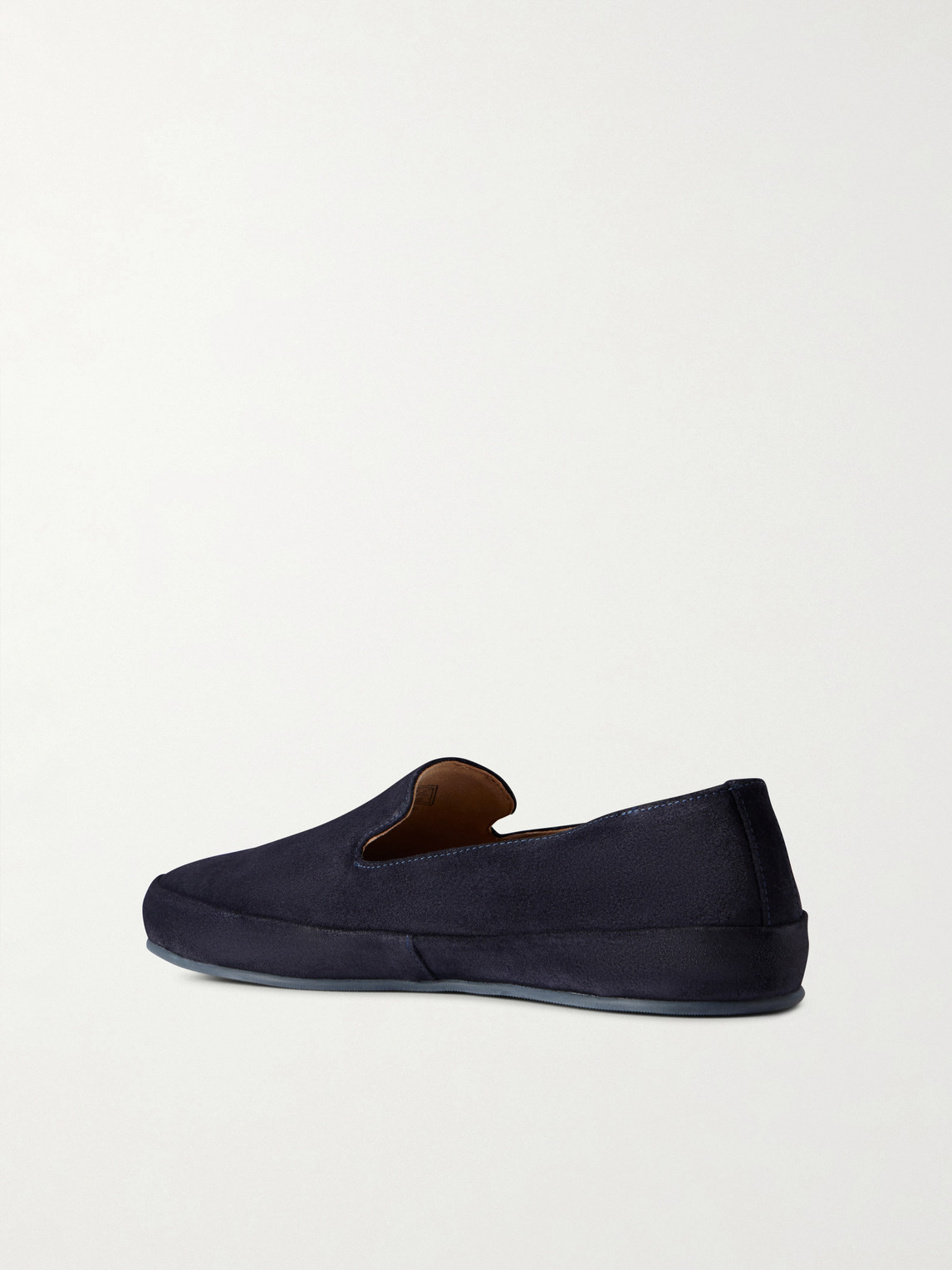  Mulo - Evening Suede Loafers - Men - Blue - Uk 6 