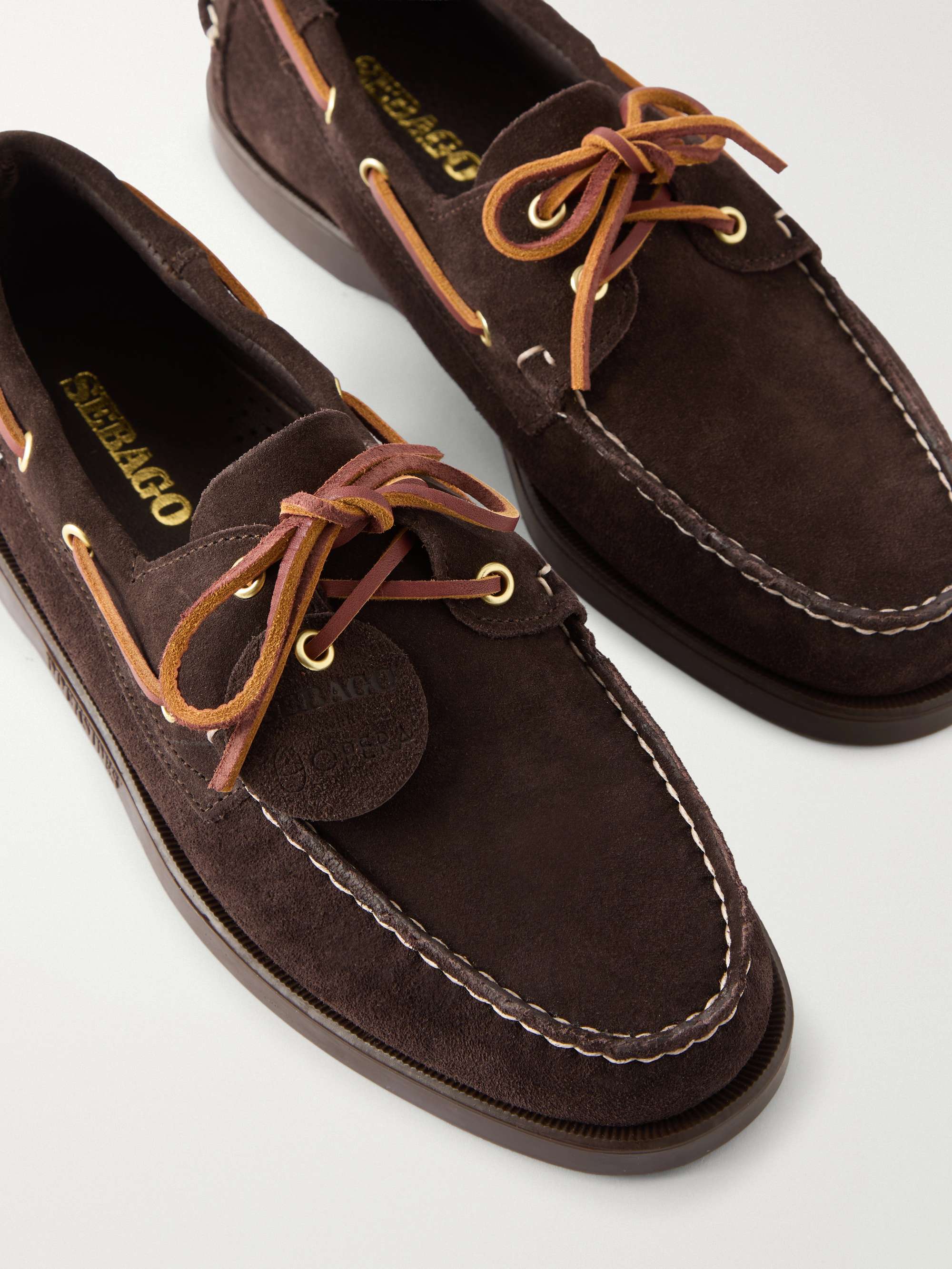 靴 SEBAGO PORTLAND SEBAGO Portland Artisan Suede Boat Shoes for Men | MR PORTER