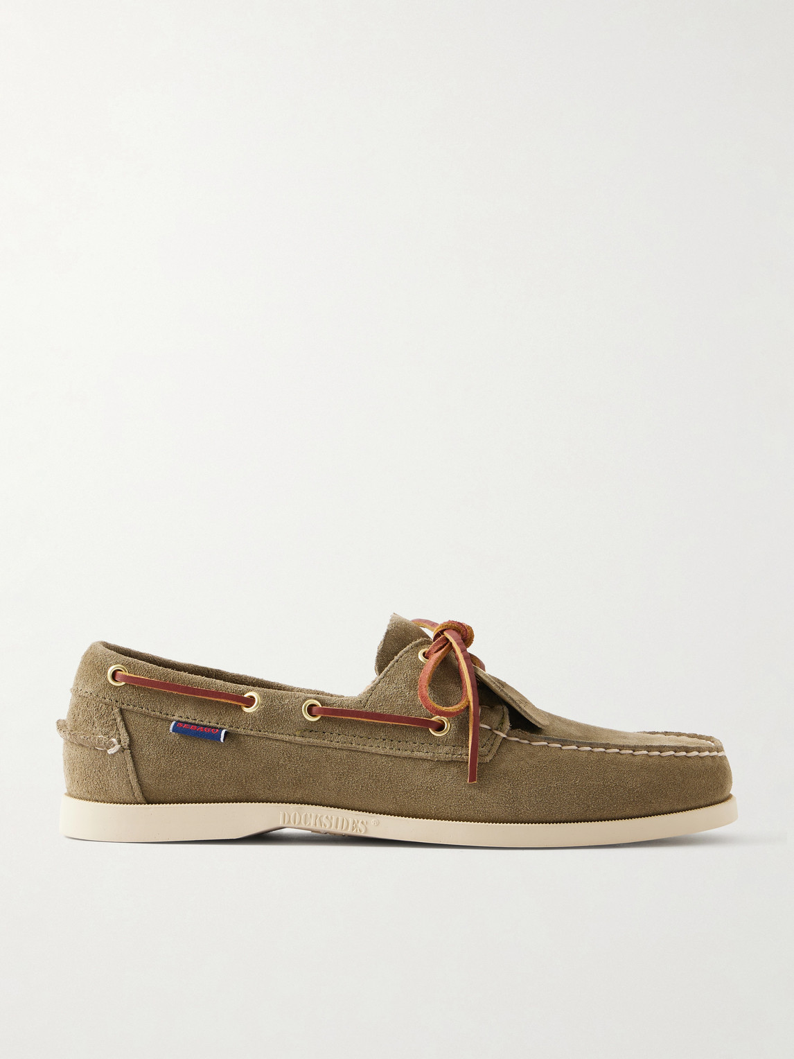 Sebago Portland Artisan Suede Boat Shoes UK 6