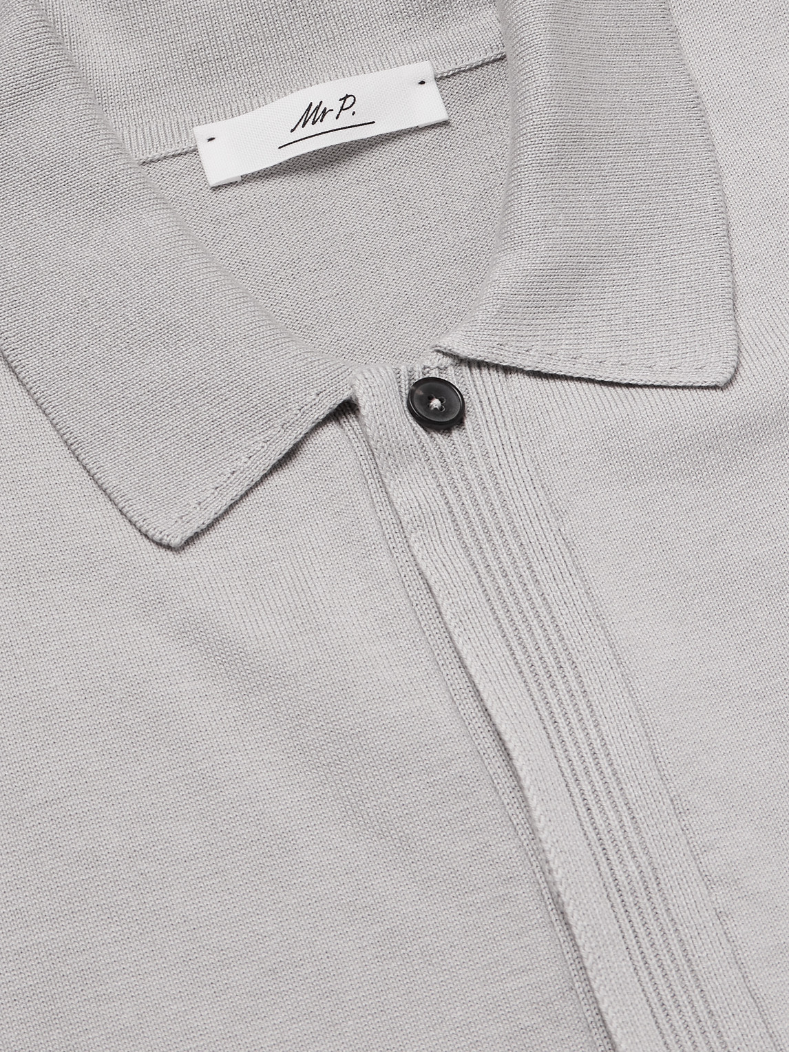 Mr P. - Organic Cotton And Silk-Blend Shirt