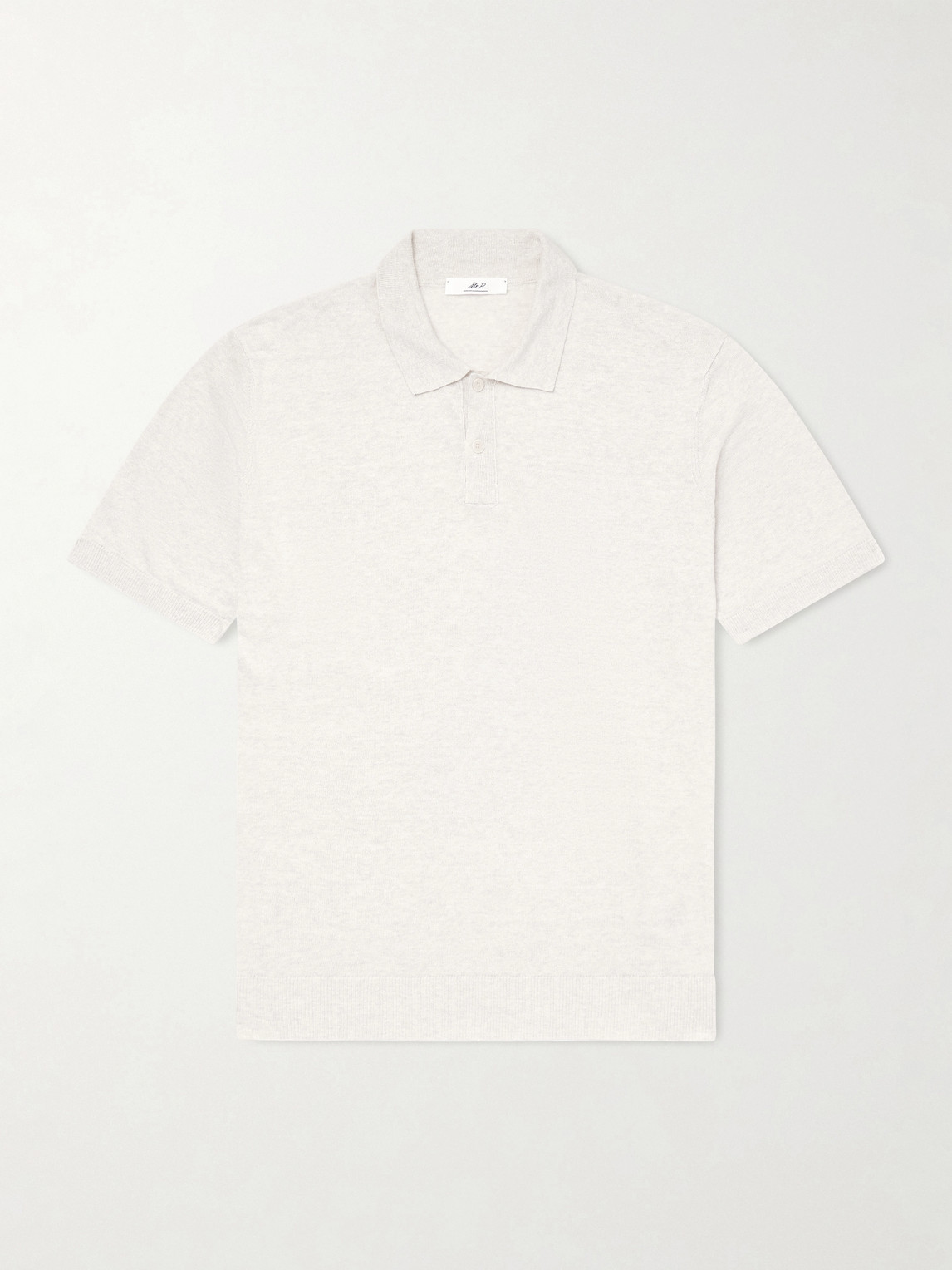 MR P. Linen and Cotton-Blend Polo Shirt - Men