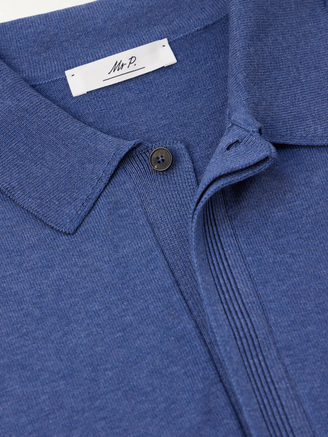 Mr P. - Organic Cotton And Silk-Blend Shirt