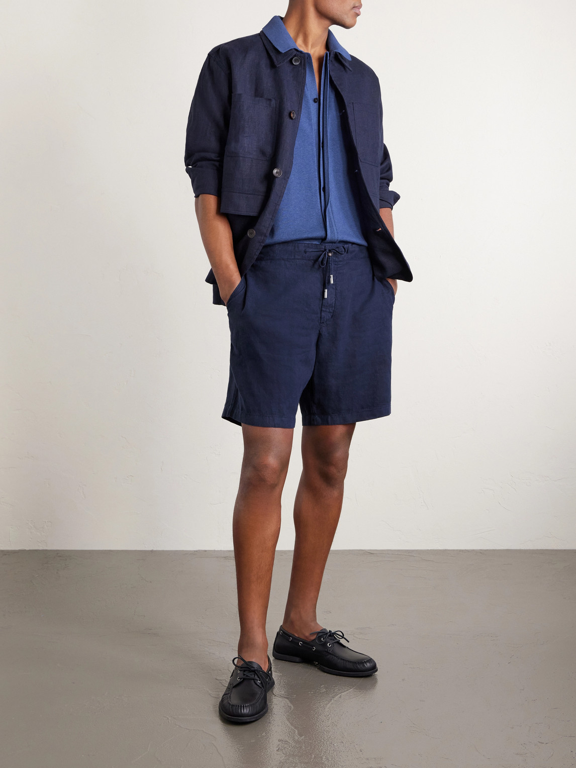 Mr P. - Organic Cotton And Silk-Blend Shirt
