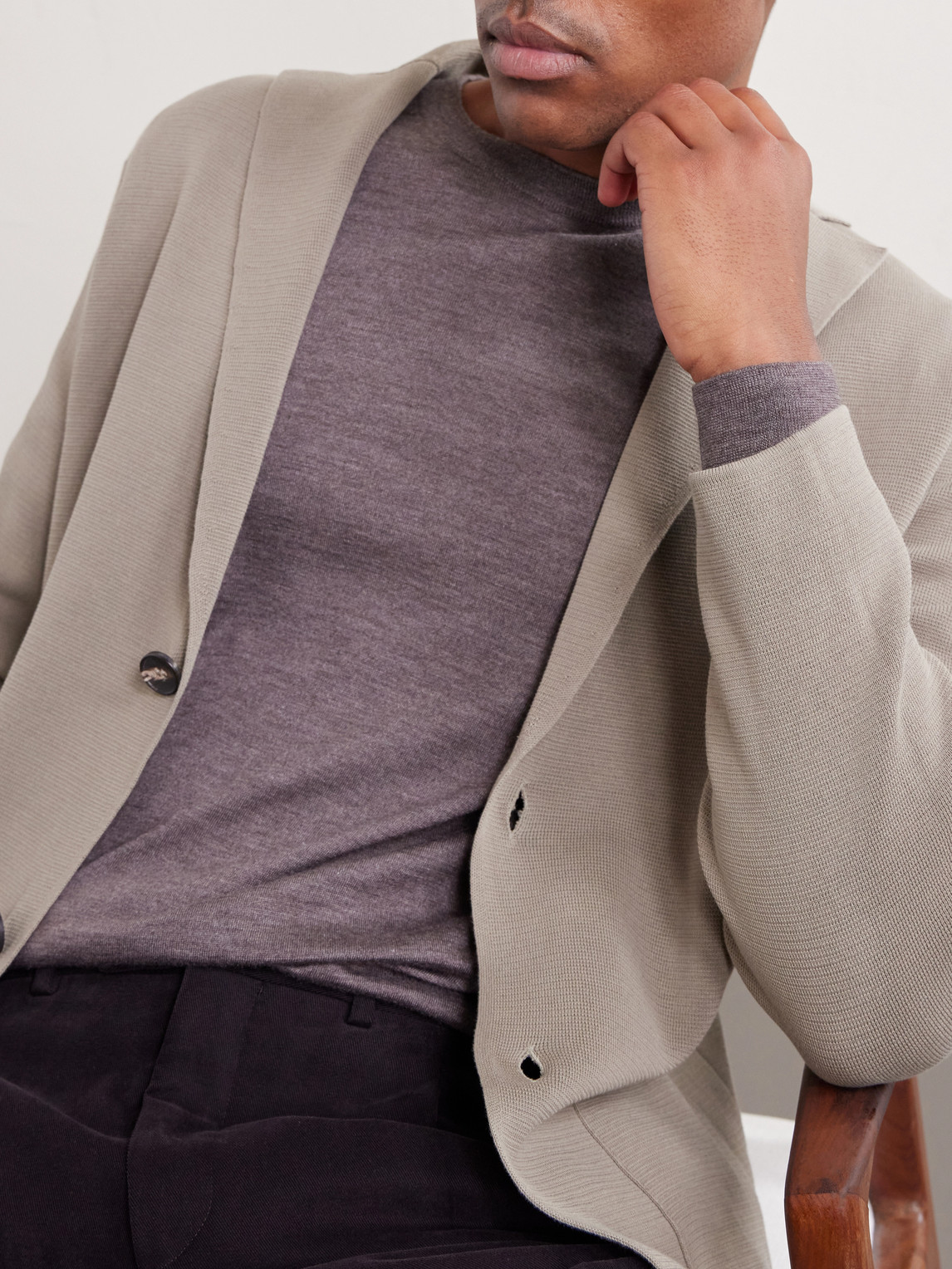 Cashmere And Silk-Blend Sweater
