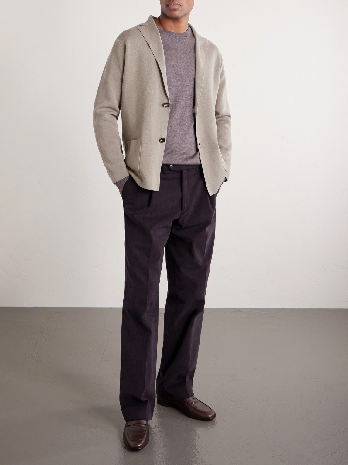 Cashmere And Silk-Blend Sweater