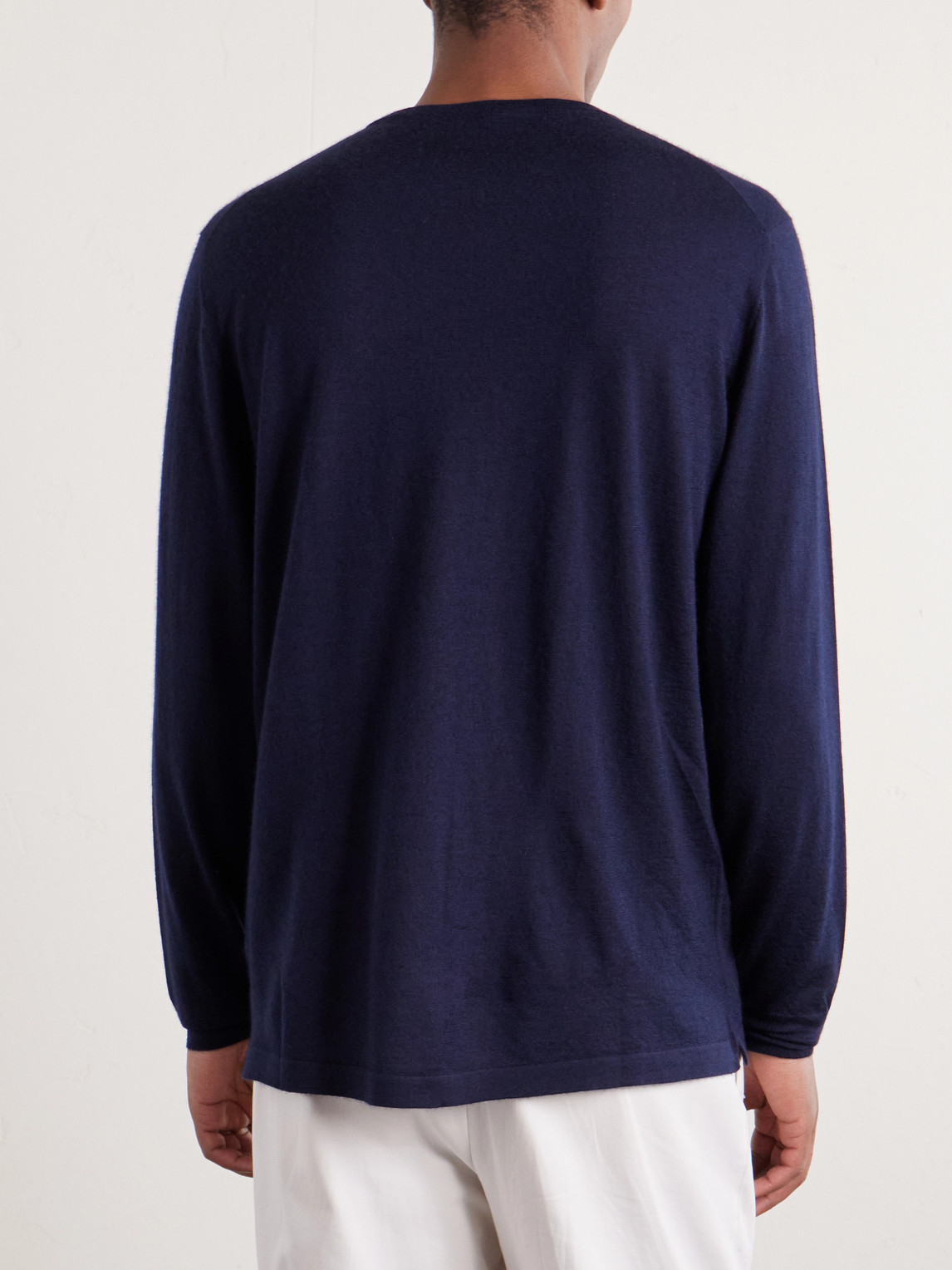 Cashmere And Silk-Blend Sweater